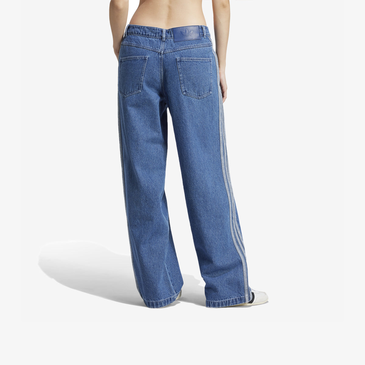 Women's adidas Adicolor Denim 3-Stripes Track Pants
